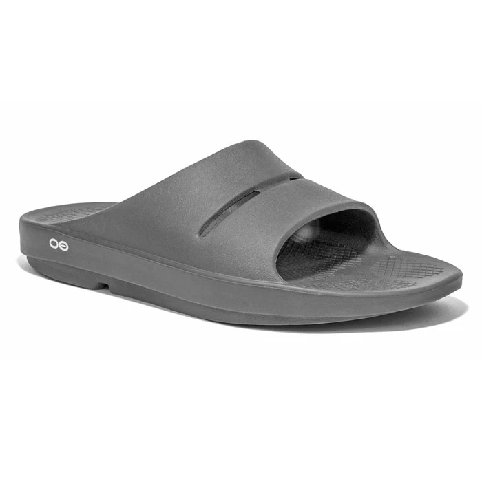 Oofos Mens OOahh Slide Sandals - Image 3