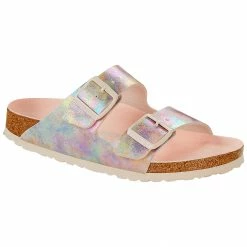 Birkenstock Womens Arizona Vegan Birkibuc Sandals