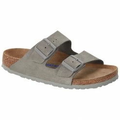 Birkenstock Mens Arizona Soft Footbed Suede Leather Casual Sandals