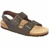 Birkenstock Mens Arizona Milano Oiled Leather Sandals