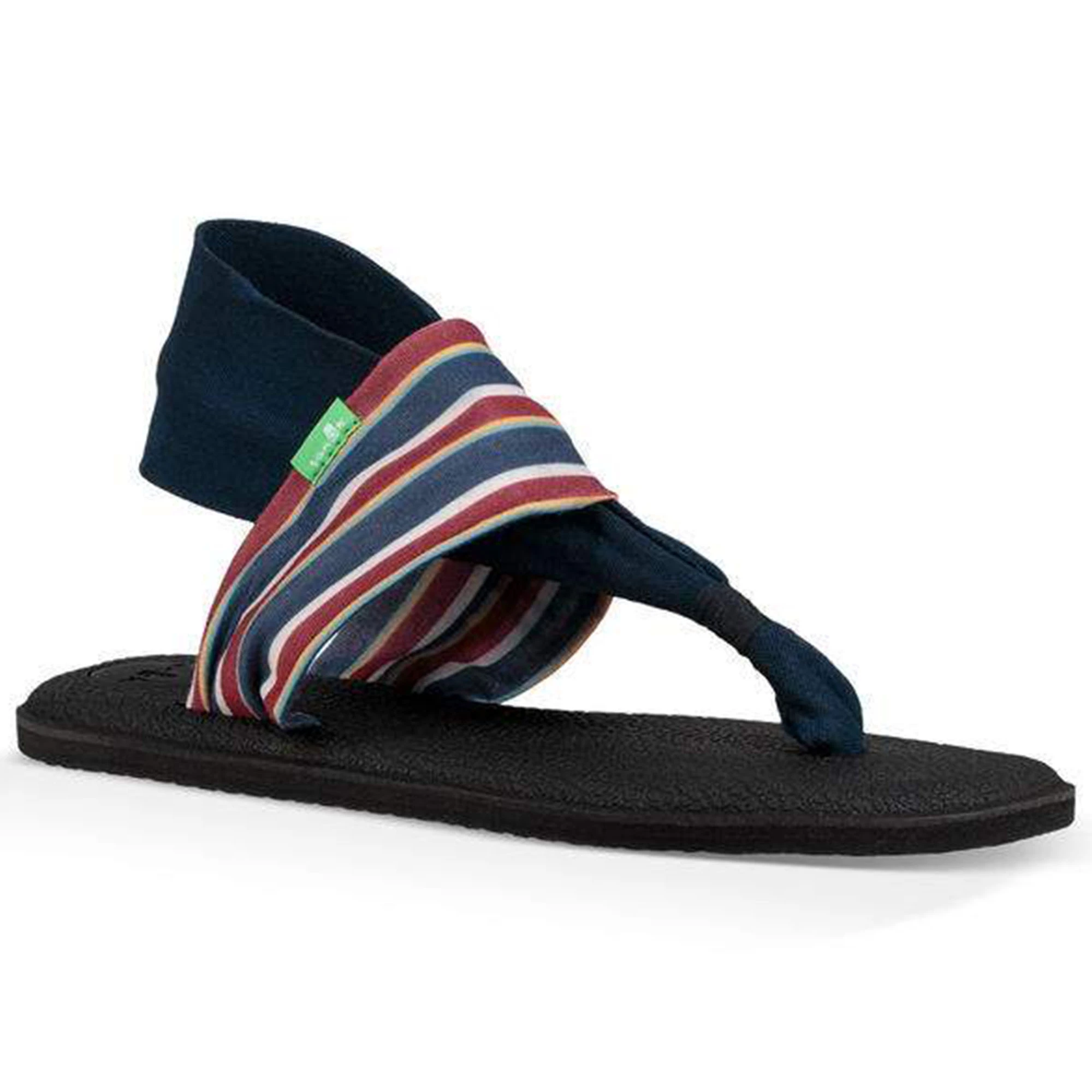 Sanuk Women's Yoga Sling 2 Prints Sandals Sand Harbor Navy
