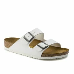 Birkenstock Women's Arizona Birko Flor Sandals White