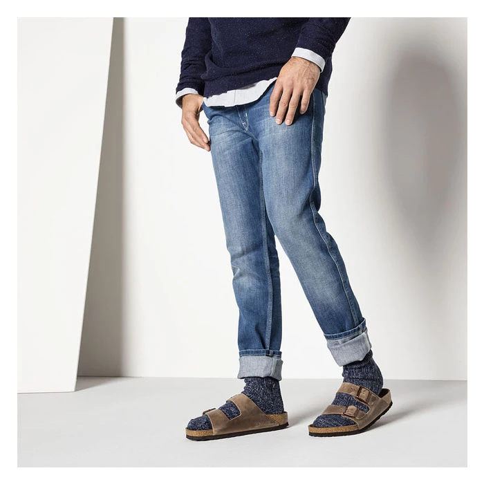 Birkenstock Men's Arizona Oiled Leather Casual Sandals Tobacco Brown - Image 4