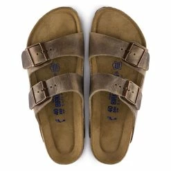 Birkenstock Women's Arizona Soft Footbed Oiled Leather Casual Sandals -Sorel shop unnamed file 5078
