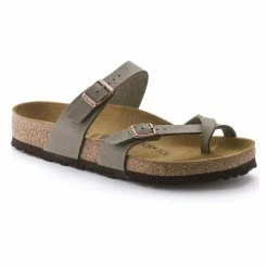 Birkenstock Women's Mayari Birkibuc Casual Sandals Stone